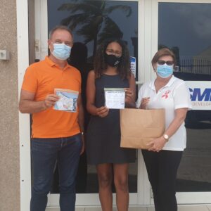 SMDF distributes over 1,500 masks to the St. Maarten community